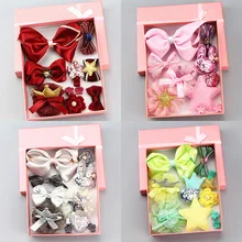 Южная Корея Детские аксессуары для волос подарок на день рождения ребенка набор аксессуаров утконоса клип шпилька головной убор девушки аксессуары для волос