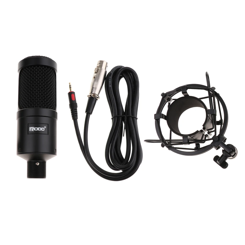 

BM800 Large Diaphragm MIC Sound Studio For Singing Recording / Broadcasting