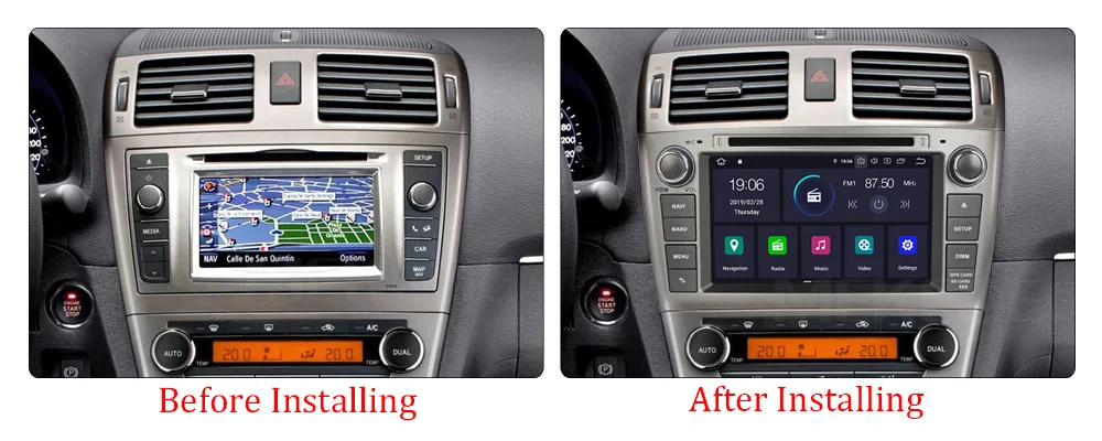 Discount 7" HD2Din Android 9.0 Car Radio GPS Navigation Multimedia Stereo DVD Player For Toyota Avensis T25 2003-2008 Auto Video Headunit 8 Discount 7" HD2Din Android 9.0 Car Radio GPS Navigation Multimedia Stereo DVD Player For Toyota Avensis T25 2003-2008 Auto Video Headunit 8