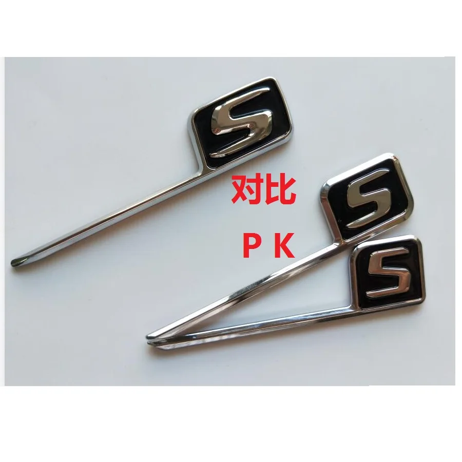 메르세데스 벤츠 X290 쿠페 AMG GT 63 S GT63S 용 크롬 블랙 문자 트렁크 배지 엠블럼 Stikcer
