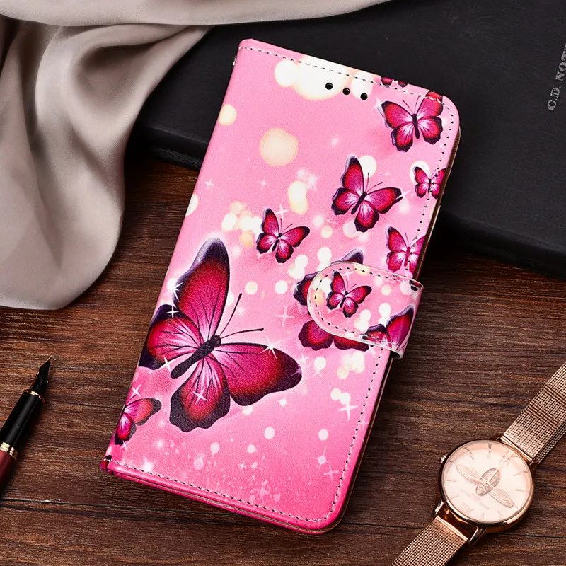 For Itel A25 Case Flower Cartoon Case For Itel A35 A25 PRO Back Cover For Itel A 25 Cases Book Wallet FLip Leather Phone Fundas waterproof case for phone Cases & Covers