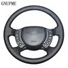 DIY Hand-stitched Black Artificial Leather Car Steering Wheel Cover for Land Rover Range Rover 2003-2012 ► Photo 1/6