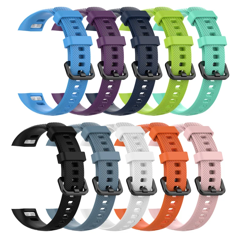 

For Huawei Honor band 4 Standard Version Smart Wristband Strap For Honor Band 4 Sport Silicone Bracelet Strap Accessories Belt