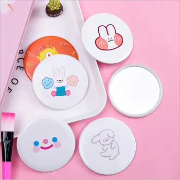 

1pc Mirror Portable Hand Mini Make Up Mirror Travel Round Pocket Cosmetic Mirror Portable Beauty Makeup Tools Accessories T0264