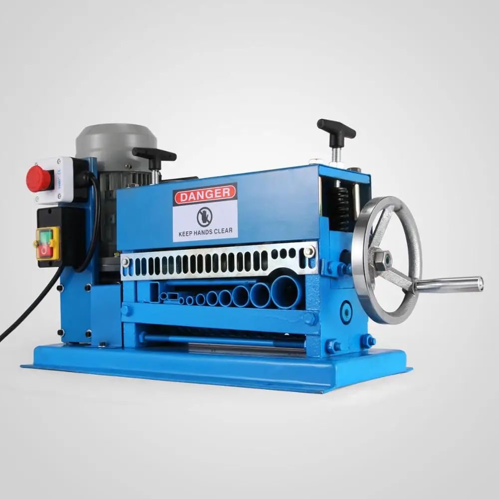 

VEVOR Wire Stripper Adjustable Springs Suitable Cables Cable Stripping Machine 38Mm Cable Peeling Machine 11 Different Guides
