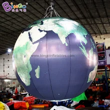 Бинго®Реплика планеты 2 м высокая надувная Земля/Глобус воздушный шар надувная модель планеты для академической демонстрации