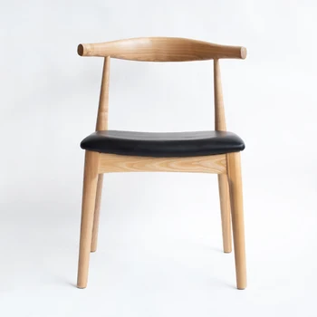 

Horn Chair Solid Wood Chair Dining Chair Back Modern Minimalist Nordic Desk Chair Makeup Chair Restaurant Lounge Chair