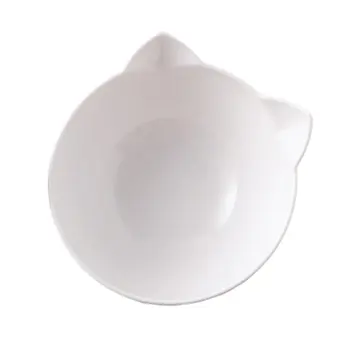

Cat and dog bowl with magnetic single bowl Feeder Pet supplies Plastic Inclined mouth type Class A5 melamine