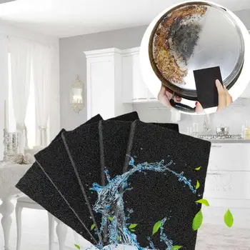 

1PC Magic Sponge Eraser For Removing Rust Cleaning Cotton Emery Sponge Melamine Sponge Kitchen Supplies Descaling Cleaning Tools