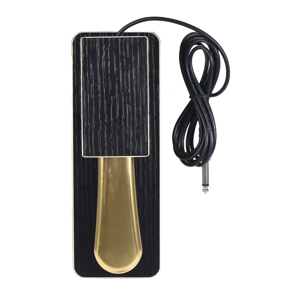 

Universal Piano Sustain Pedal Keyboard Foot Damper Pedal 6.35mm Plug for Roland Electronic Keyboards