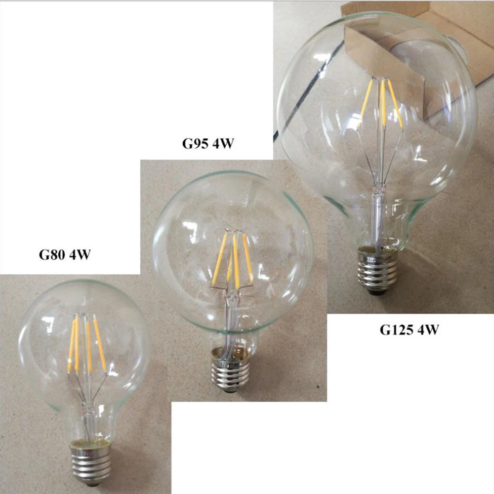 Retro E27 E14 LED Light Bulb for Ceiling Dimmable Vintage Wall Lamp Bulb 220V 2W 4W 6W 8W LED Bulb High Brightness for Home