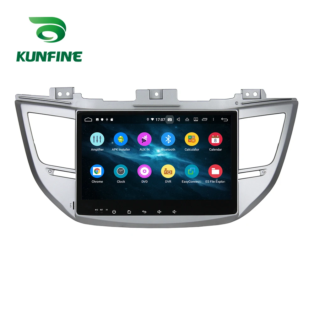 Android 9,0 Восьмиядерный 4 Гб ОЗУ 64 Гб ПЗУ автомобильный DVD GPS; Мультимедийный проигрыватель автомобиля стерео Deckless для HYUNDAI IX35/TUCSON радио