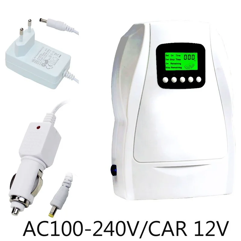 500mg Ozone Generator Air Purifier For home car stlying Fruit and vegetable cleaning Wide voltage100-240V DC12V 500m vegetable fruit cleaner vegetable cleaner