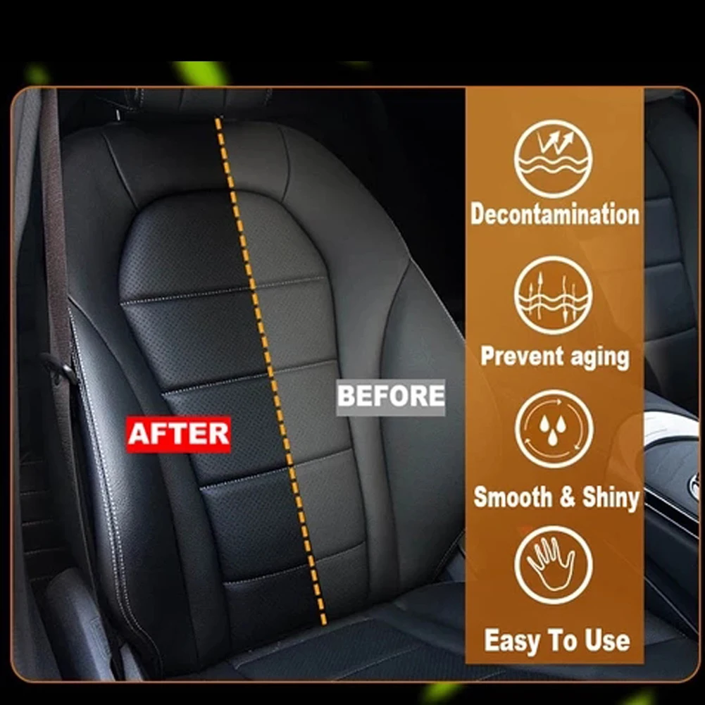 Auto&Leather Renovated Coating Paste Maintenance Agent Dedicated Rubber Maintenance Clean Detergent Refurbisher