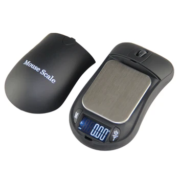 

100/200/300g 0.01g/0.1g Portable Digital Mouse Scale Jewelry Scale High Precision Balance Pocket Gram LCD Display Weighing Tools