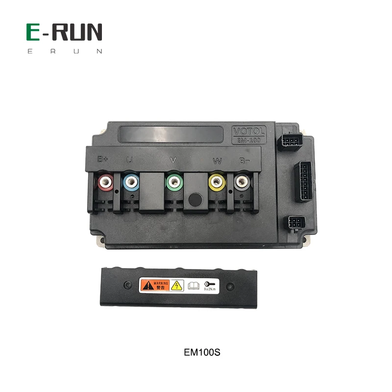 US $174.80 Sine Wave 130A PMSM EM100S Motor Controller Reverse Function With Combination Throttle For QSMotor Mid Drive 2KW