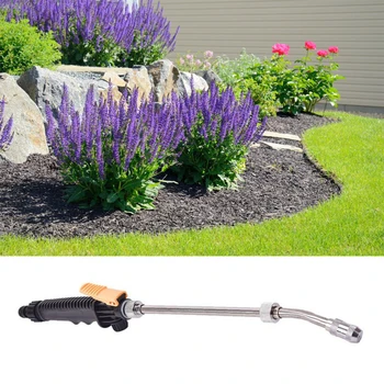 

11.8in High Pressure Power Pasher Garden Pater Guns Variable Flow Controls Nozzle Water Gun Car Washer Water Gun Cleaning Tools