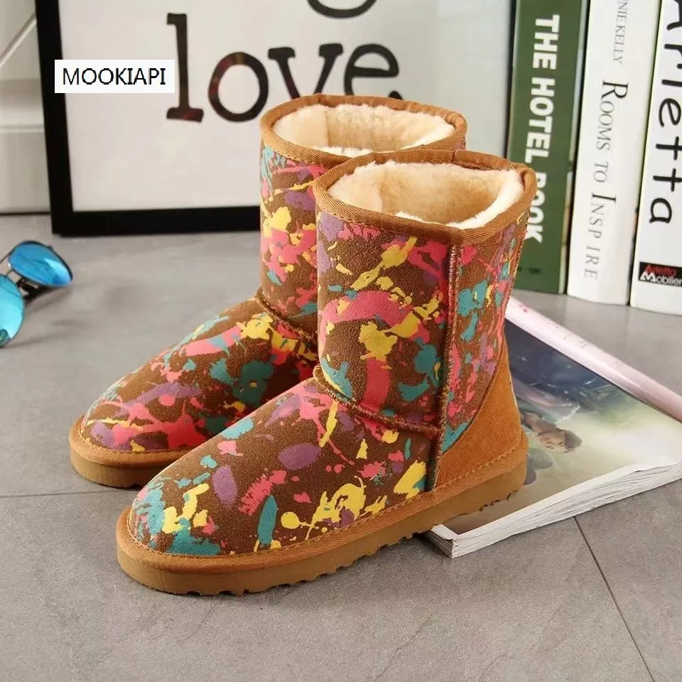 The latest high-quality women's shoes of Australian brand in 2020, 100% real leather, women's snow boots