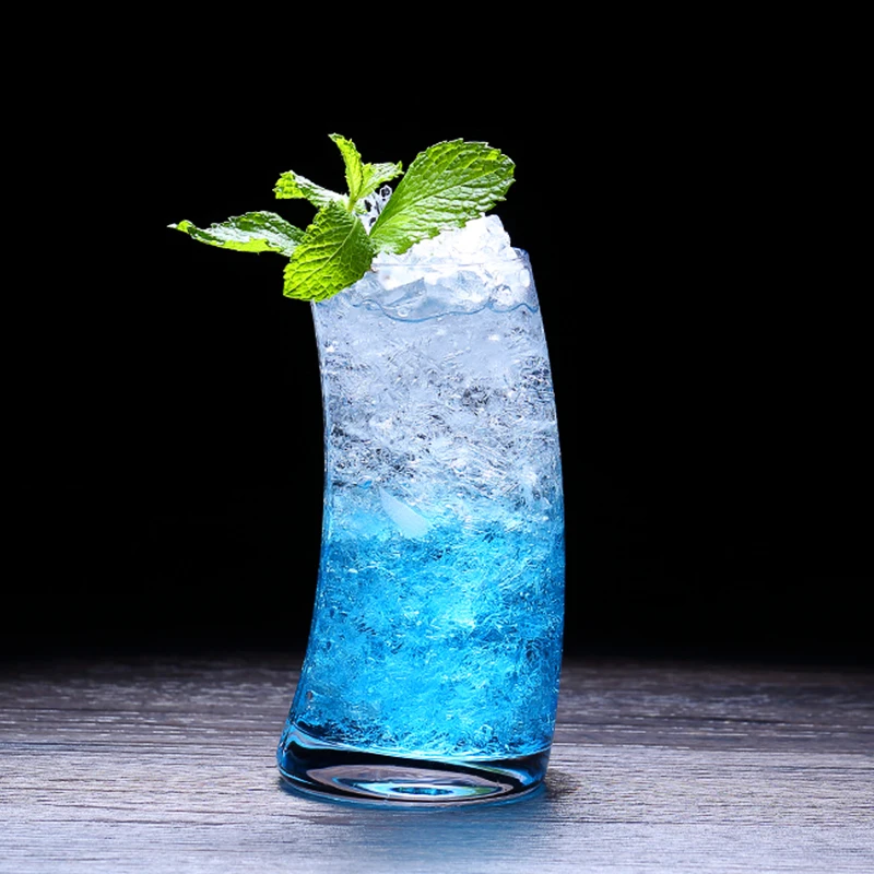 Бессвинцовый креативный стеклянный Хрустальный хайбол стеклянная барная посуда Коллинз стакан для питья es для воды, сока, пива и коктейля