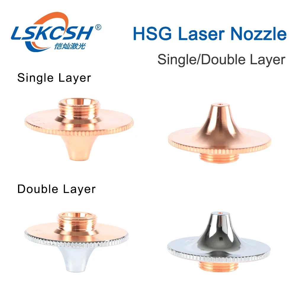 LSKCSH 10 шт./лот лазерной насадкой один/двухслойные Dia.28mm H15 Калибр 1,0-3,0 для HSG WSX Precitec волокно лазерная резка
