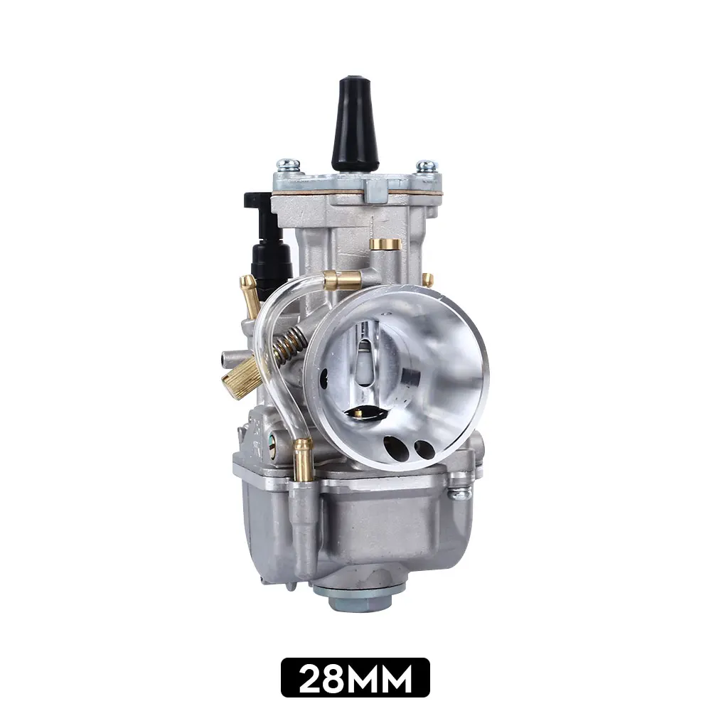Оригинальная PWK 28/32/34 мм карбюратор Замена для 4 т 75cc до 350cc двигателя KEIHIN Карбюратор мотоцикла для Yamaha Honda Kawasaki - Цвет: 28mm