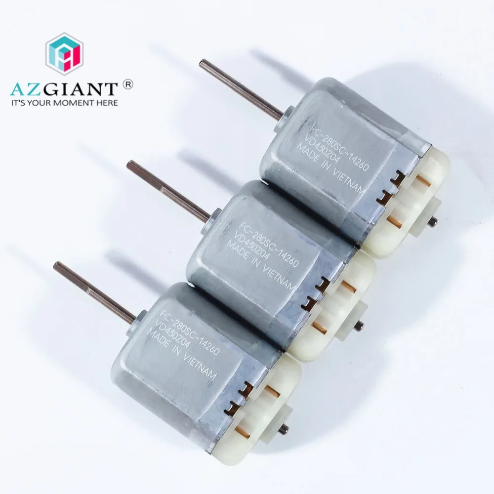 AZGIANT 1 10 шт. работающего на постоянном токе 12 В в Автомобильный Дверной замок мотор