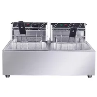 110V/220V Electric Deep Fryer Multifunction Frying Machine Smokeless Fried Fish Fat Fryer Grill Fried Chicken Dough Sticks 2