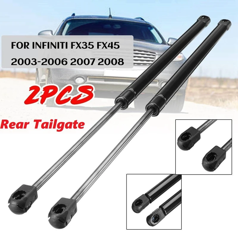 Au04 2pcs Rear Trunk Tailgate Boot Gas Spring Shock Lift Strut Struts