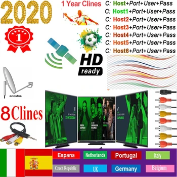 

Stable 8 lines Germany Spain Oscam Europea Poland Portugal Europe DVB S2 Enigma 2 Sat Receiver HBO Movistar Cccams Europe Cline