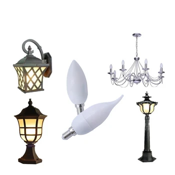 

Simulation flame LED bulb E14 85-265V flame lighting retro flashing effect novel candle light