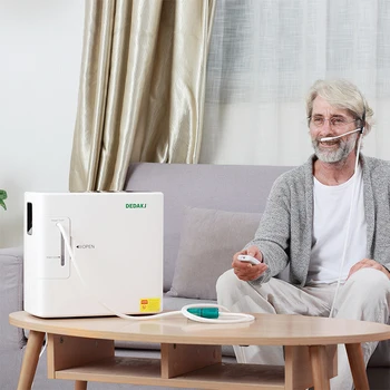 

1L-8L Oxygen Generator 110V 220V Oxygen Machine DE-1S Air Purifier (English version) Free Pulse Meter