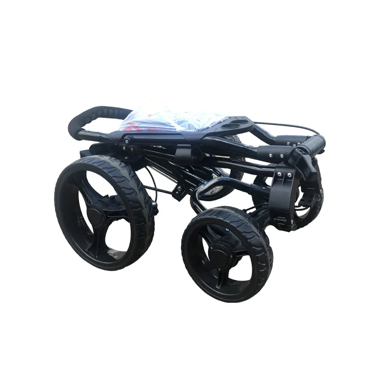 Golf Car Four Wheel Trolley Golf Aluminum Cart