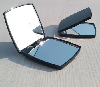 

Fashion portable 2face makeup mirror double-sided folding flip mirror beauty mirror magnifying glass