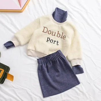 

Baby Outfits Girls Kids Clothes 2020 Autumn Girls Set Long Sleeve Tops + Skirts Children 2pcs Tracksuit Baby Girl Clothing Sets