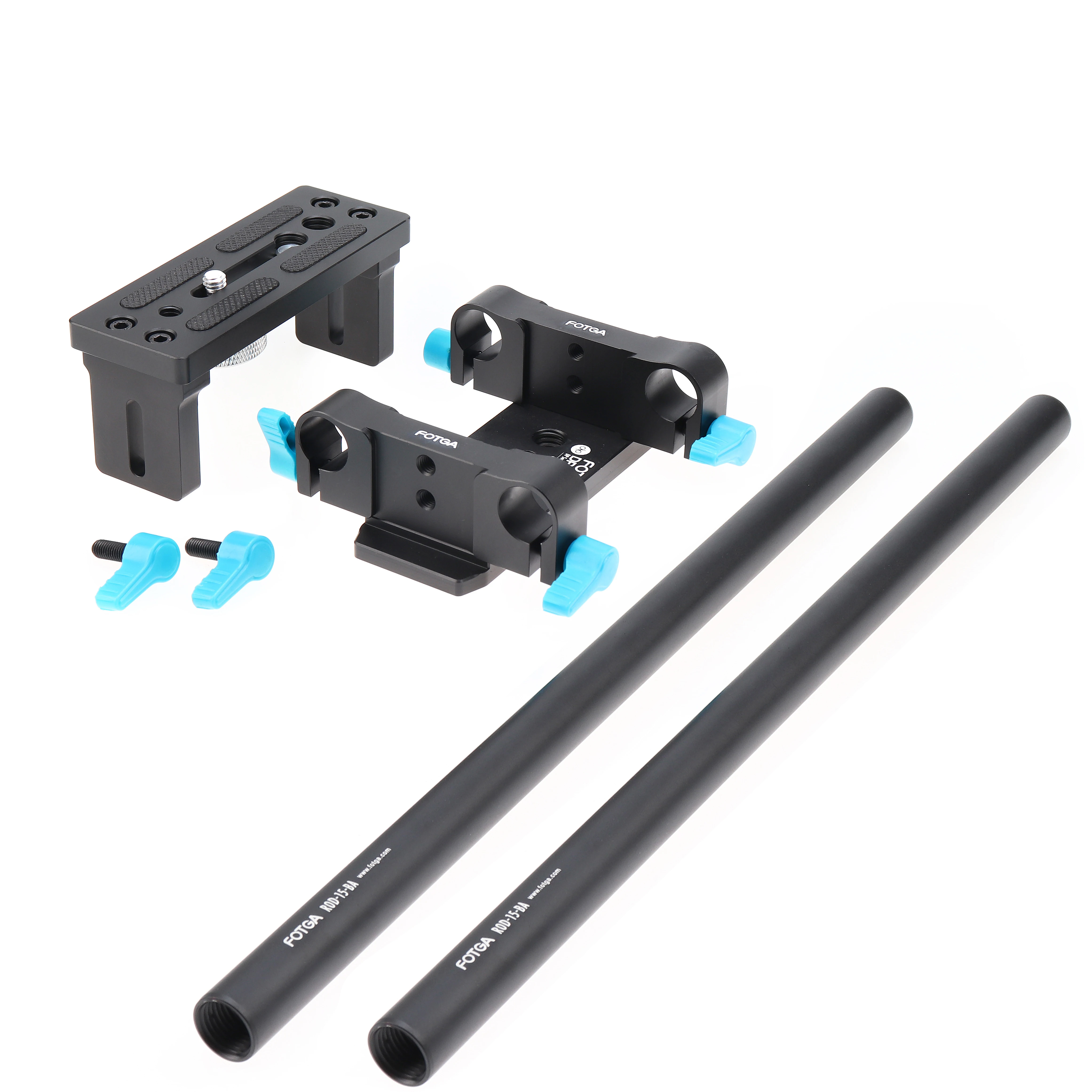 Fotga Dp3000 15Mm M2 Rail Rod Advanced Baseplate Per Hdv Dslr Segui Focus Rig 5D2