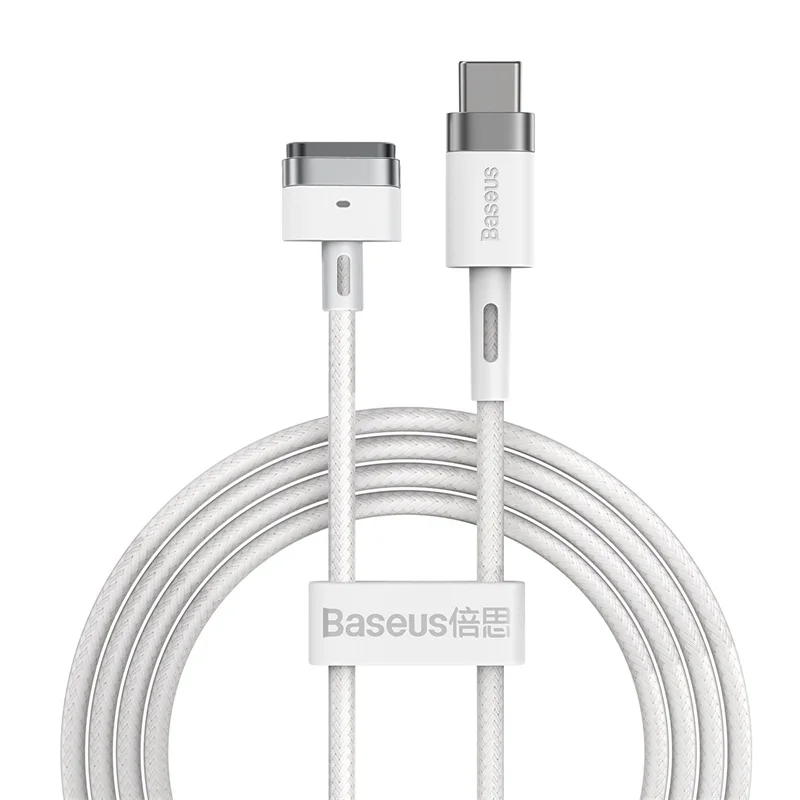 Магнитный зарядный кабель со светодиодной подсветкой для usb c и magsafe 2 сетевое