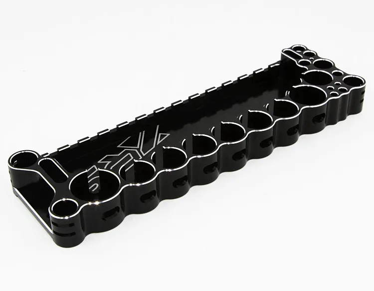 XRSRACING профессиональный инструмент RC многофункциональный инструмент кронштейн гнезда Отвертка Держатель лоток для хранения 6061 ЧПУ дисплей стенд