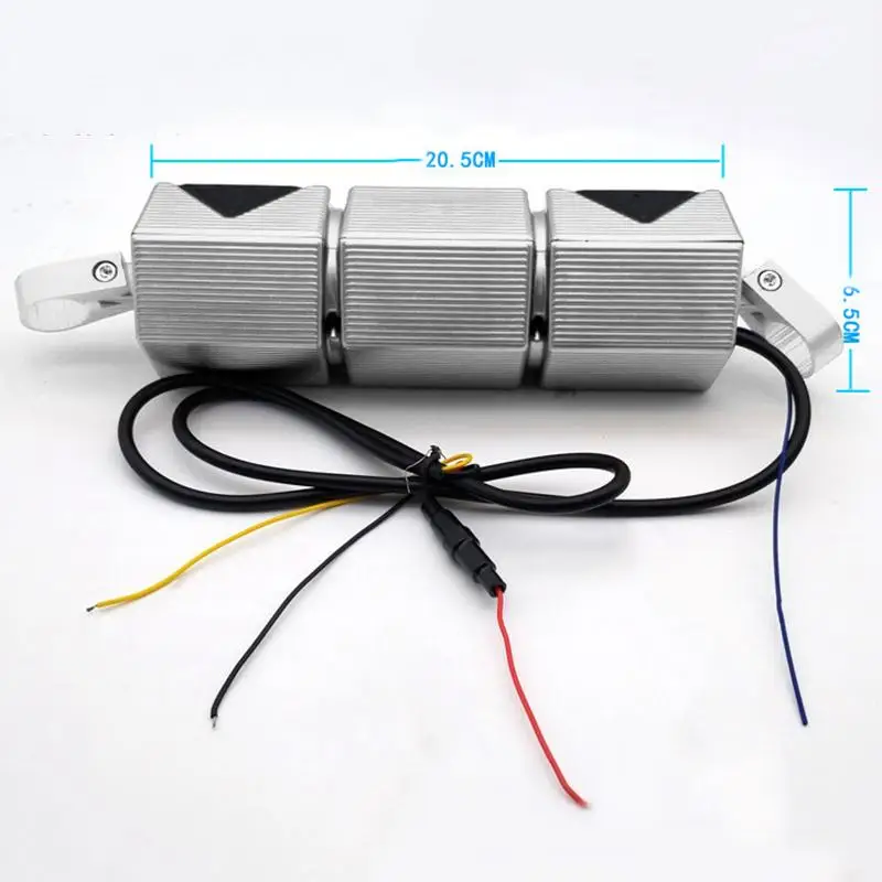 Мотоцикл руль радио сабвуфер Bluetooth динамик Водонепроницаемый ABS пластик