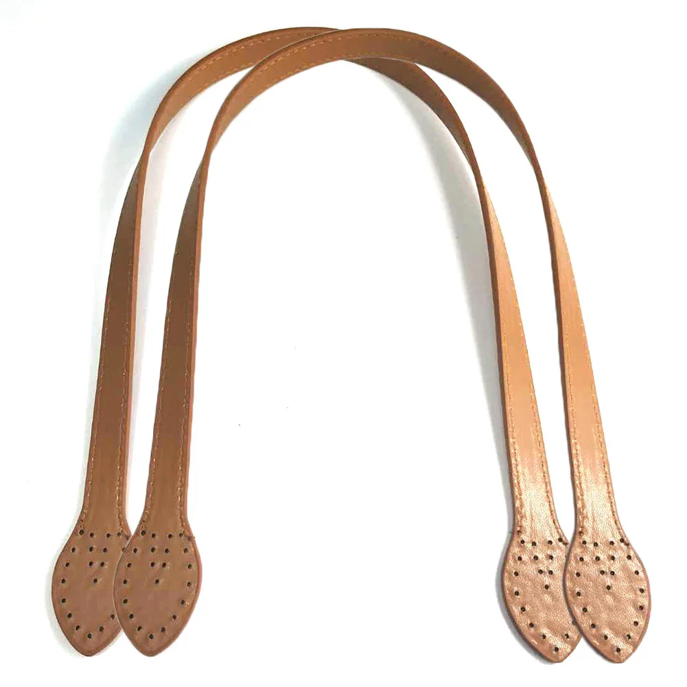 

2 Pcs 60cm PU Leather Bag Strap Women Shoulder Bag Handle Belt Ladies Replacement For Handbags Strap DIY Bag Accessories