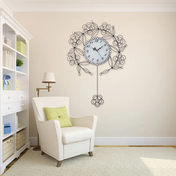Цифровой Grande Taille De Murale Парикмахерская Wandklok jam Dinding Saatleri Horloge Фреска Duvar Saati Saat Reloj сравнению часы настенные