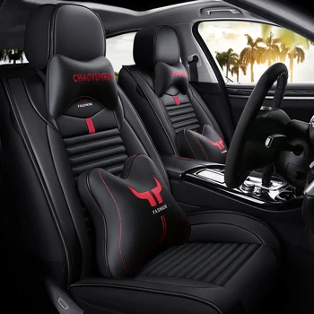 

Full Coverage Eco-leather auto seats covers PU Leather Car Seat Covers for Mercedes benz aclass cla c slc slk cls e cl class