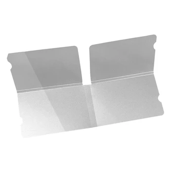 

10 Pcs Portable Face Masks Storage Clip Disposable Face Masks Organizer Mask Storage Folder for Disposable Masks