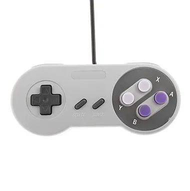 ПК ручка компьютерная ручка ПК Компьютерная игра контроллер супер nintendo ручка Супермен ручка SNES ручка - Цвет: Фиолетовый