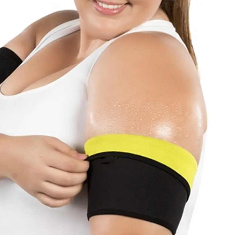 New Women Slimming Body Shaper Legs Fitness Body Black Arm Sleeves Shapewear Slimming Thigh Belts Sauna Leg Sweating Weight Loss