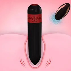 Беспроводной дистанционный Вибратор Пуля для женщин USB перезаряжаемый G Spot вибратор для стимуляции вагинальный, клиторальный массажер