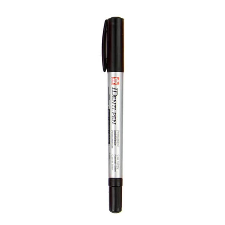 Sakura Dual Tip Permanent Paint Markers - Black, Blue, Red