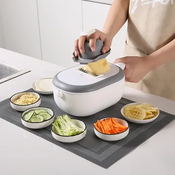 

Multifunctional Vegetable Slicer Potato Peeler Garlic grind Carrot Onion Grater with Strainer Kitchen Accessories Vegetable Tool
