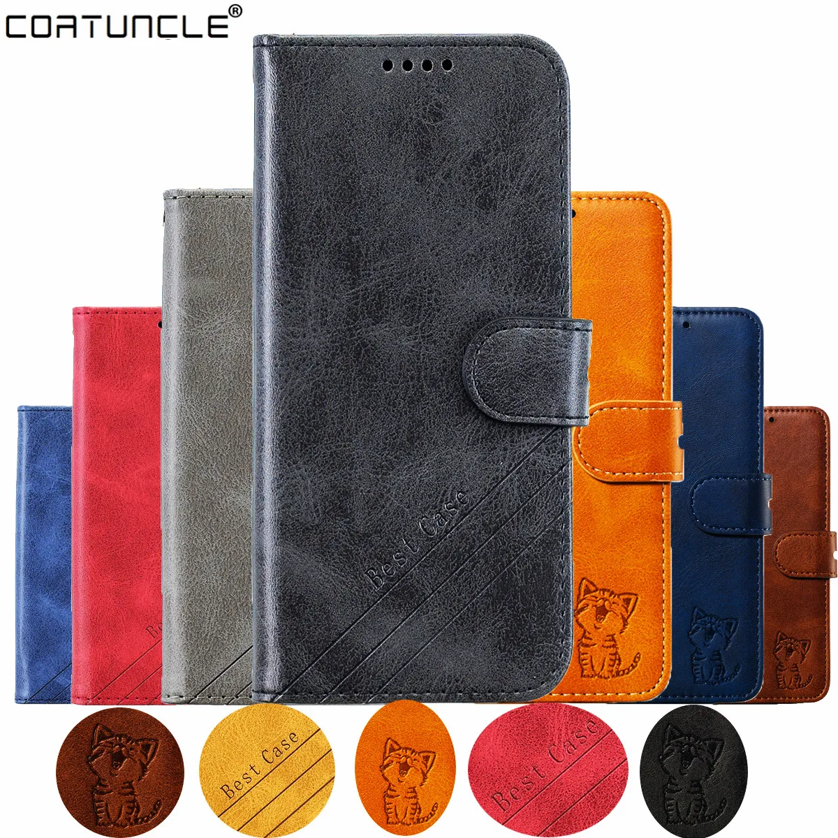

Flip Leather Case for Fundas Huawei Y7 2019 case For Y7 2019 Coque Huawei Y 7 Y7 Prime 2019 BOOK Wallet Cover Mobile Phone Bag