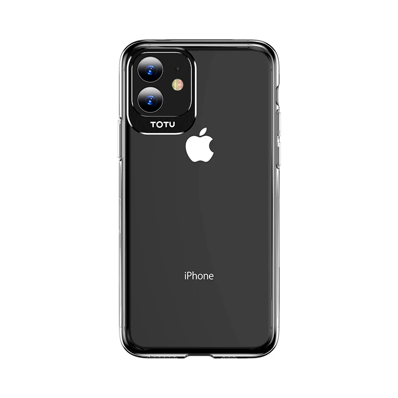 TOTU для iPhone 11 Pro защитный чехол для телефона для iPhone 11 Pro металл+ PC - Цвет: Черный