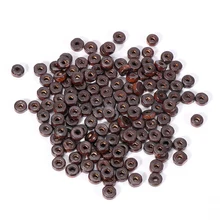 100pcs/lot 8mm Vintage Wooden Round Loose Beads Spacer Bead for DIY Jewelry Findings Bangle Bracelet Necklace Making